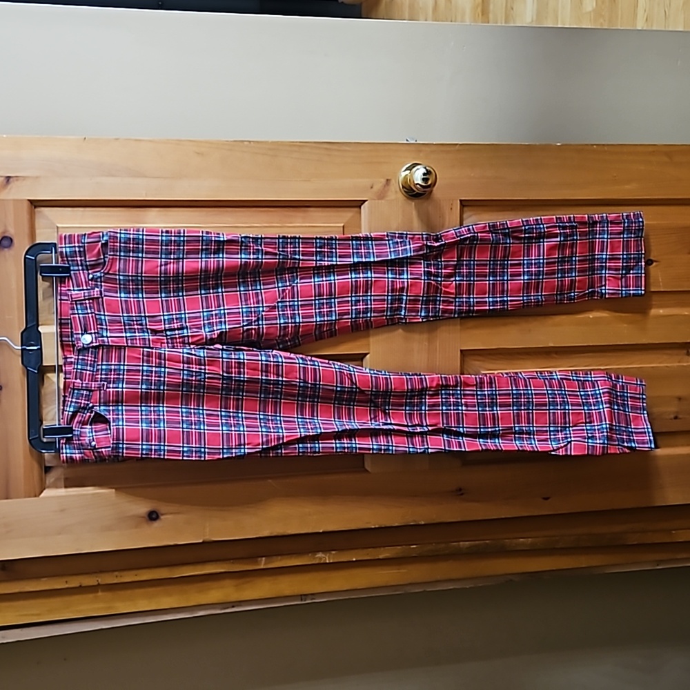 EUC Run and Fly plaid pants size L 30/12